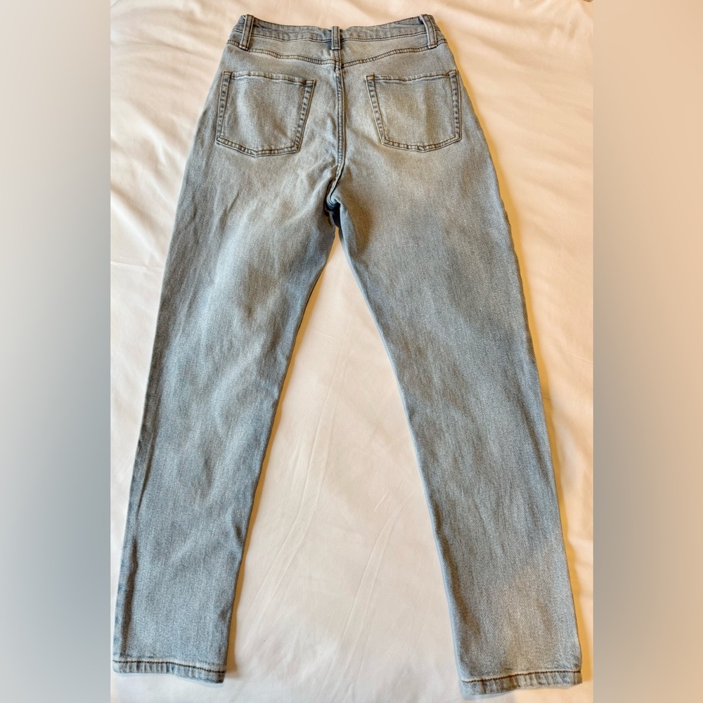 My Neighbor Totoro Studio Ghibli Blue Jeans - waist 14” flat lay - Picture 6 of 11